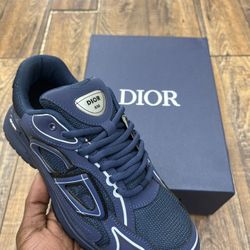 Navy “Dior b30” Sneakers