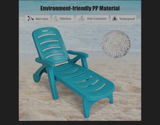 Folding chase lounge chair
