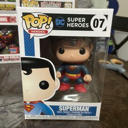 Superman Funko Pop Vaulted $130 On Funko Website