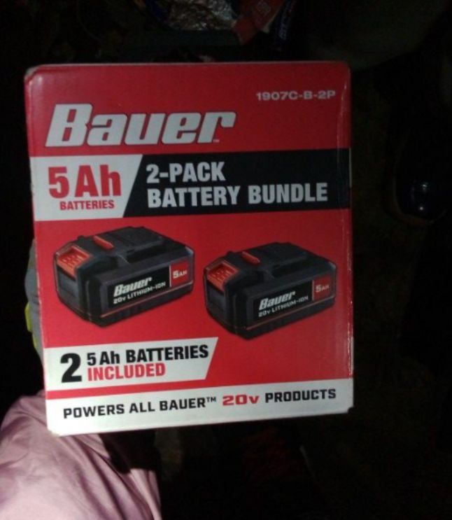 Bauer 5Ah Battery Pack Brand New 