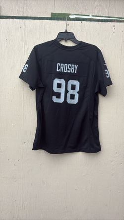 Women's Nike Maxx Crosby Black Las Vegas Raiders Jersey