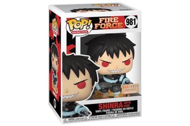 Funko Pop! Animation Fire Force Shinra With Fire GITD BoxLunch Exclusive

New in the box