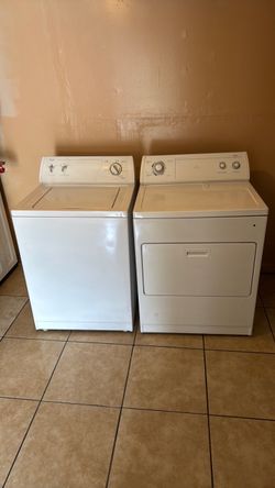 Washer and dryer whirlpool