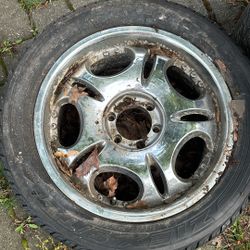 3 Tires And 4 Rims 