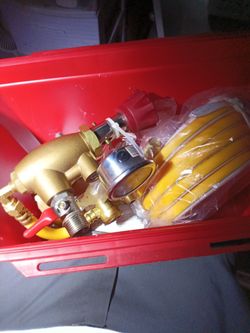 Reed drill powered hydrostatic test pump