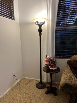 Brass Floor Lamp