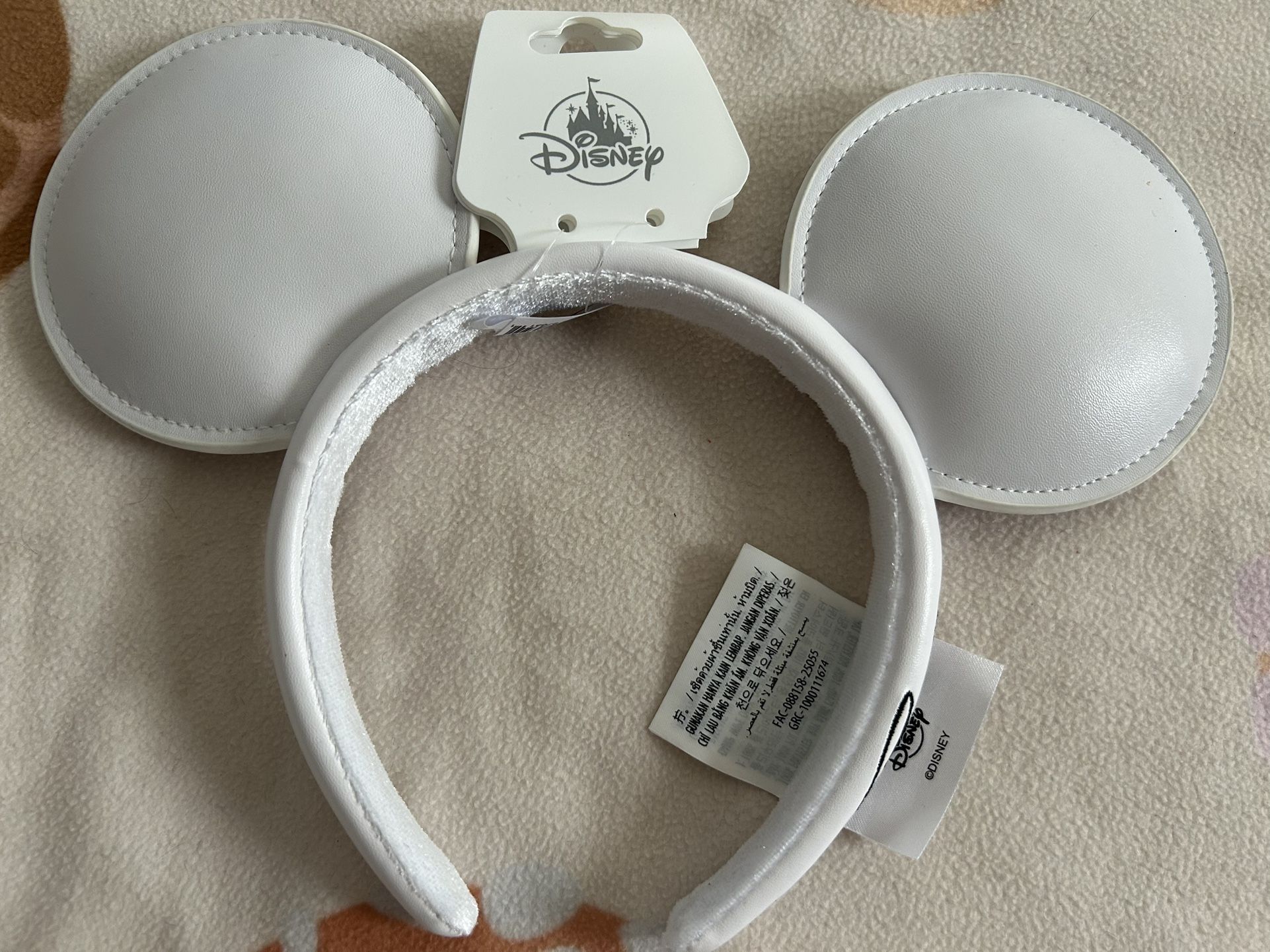 White Disney Ears