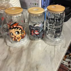 New Custom Glass Tumblers 💥$5💥