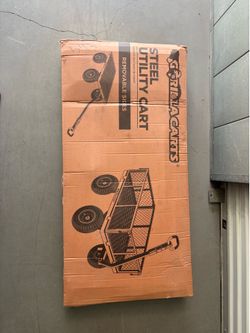 Gorilla Carts - Steel Utility Cart (In Box - New)