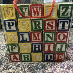 ABC Wooden Blocks 