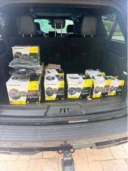 New car audio speakers 4", 5.25" 5x7|6x8 and 6x9" avail. $30/ set