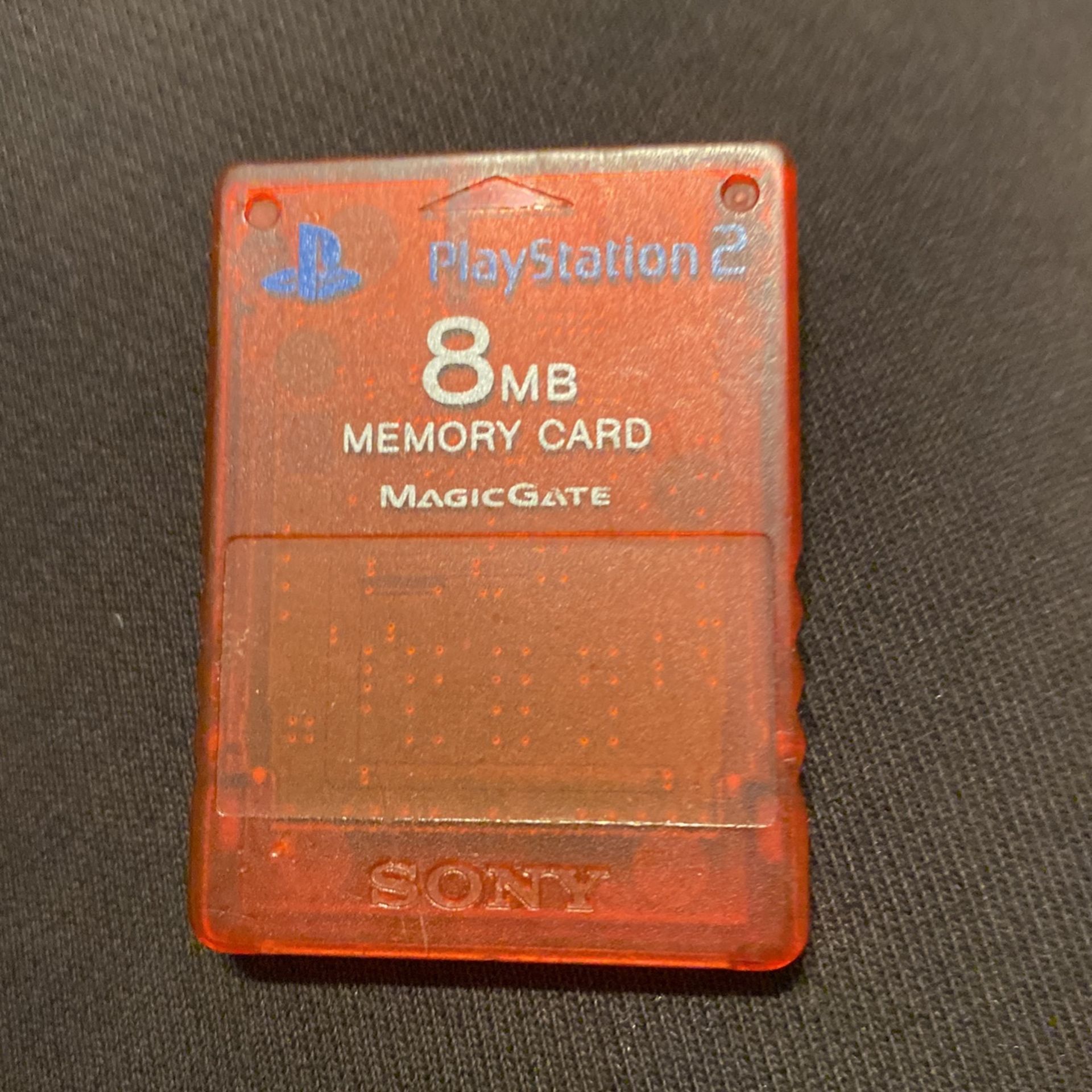 Ps2 Memory Card