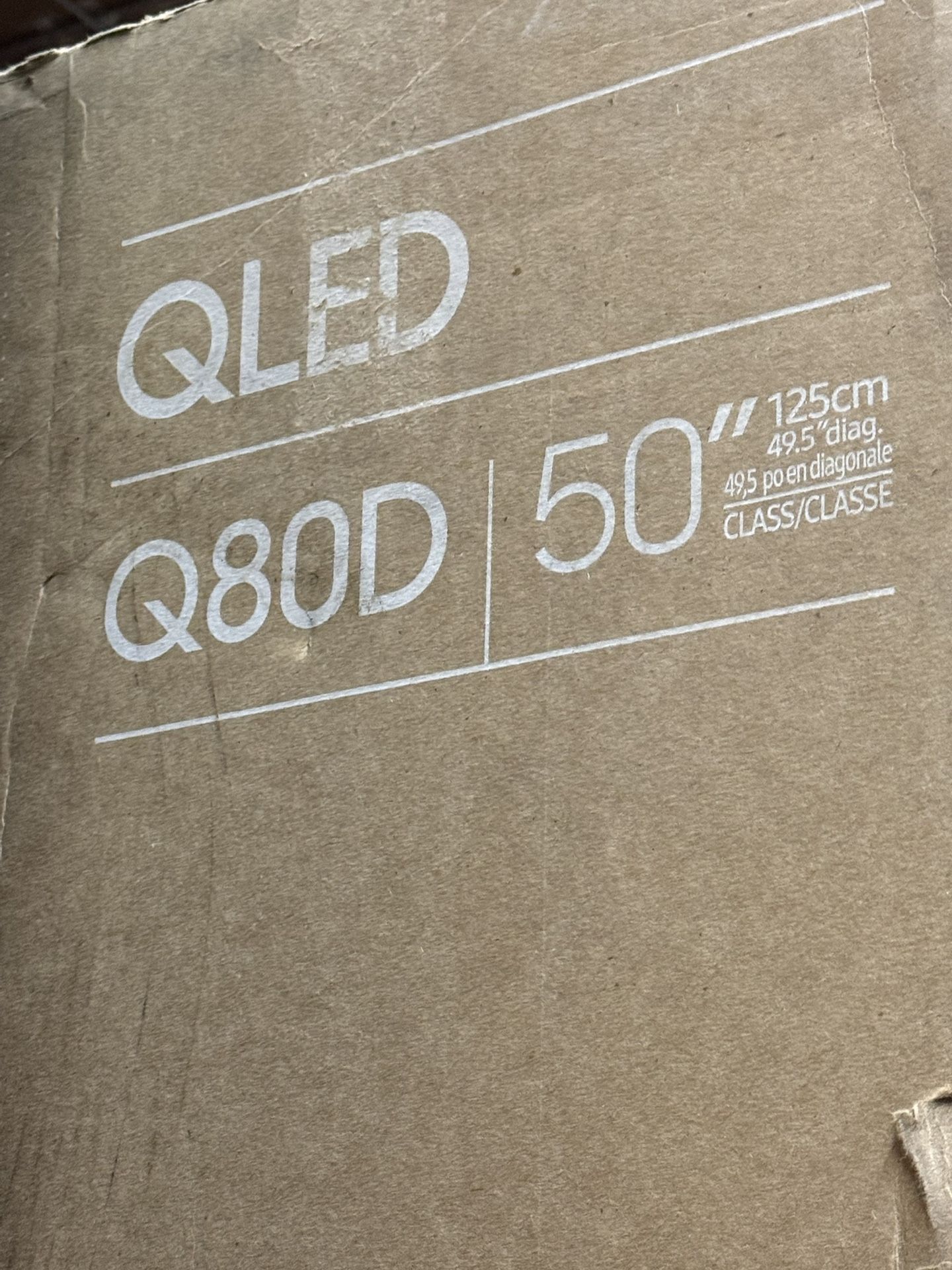 SAMSUNG Q80D Series QN50Q80D 50-Inch QLED 4K Smart TV | Quantum HDR+ | Dolby Atmos | Object Tracking Sound Lite | Direct Full Array | Motion Xcelerato