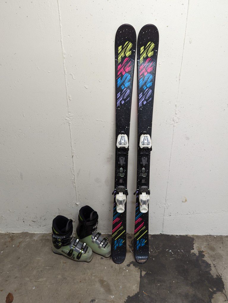 K2 Missy 139 ski with Dalbello Yetti boots