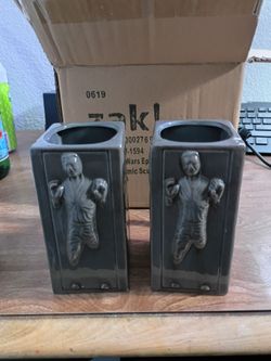Zak Designs Star Wars Han Solo in Carbonite Sculpted Ceramic Mug Set of 2 - STAV-1594 New in Box