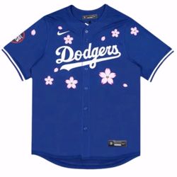 Takashi Murakami MLB World Tour Tokyo Series  Dodgers AWAY Jersey SizeMedium New