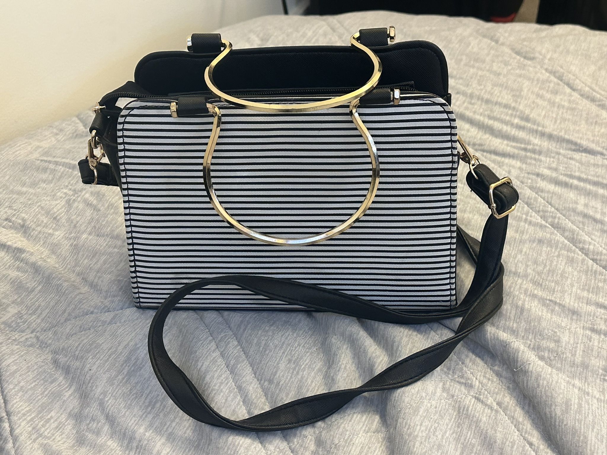 A Bland And White Bag With Delivery