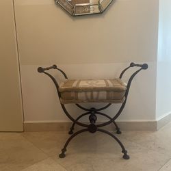 Beautiful Wrought Iron Bench
