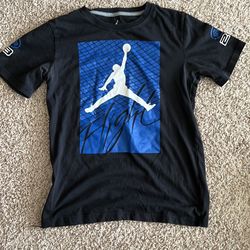 Black Jordan Short Sleeve Shirt XL