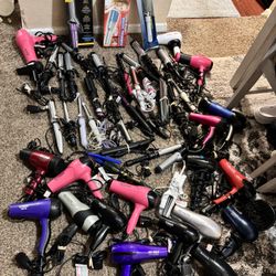 Hair Dryer Hair Straight And Hair Curly Like New 12$ For Each 