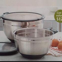 Tazones De Mesclar De Princess House Nuevos En Su Caja 