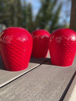 3 Glass Pendant Lights