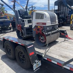 Commercial roller and 24ft Trailer