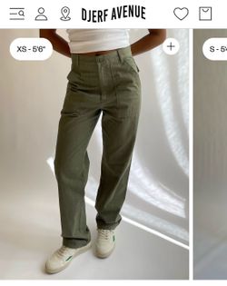 Djerf Avenue Green Go to Pants