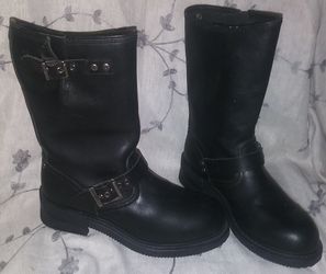 Ladies Harley Davidson Leather Boots