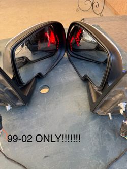 Escalade power folding mirrors