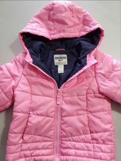 Oshkosh girl  puffer jacket  size 4