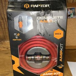 New Raptor 4 Gauge AWG Amplifier Kit 