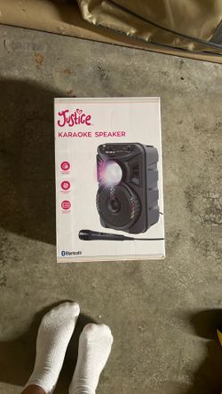 Justice Karaoke Speaker