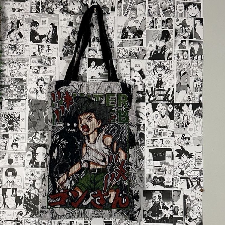 Hunter X Hunter Anime Woven Tapestry Tote Bag