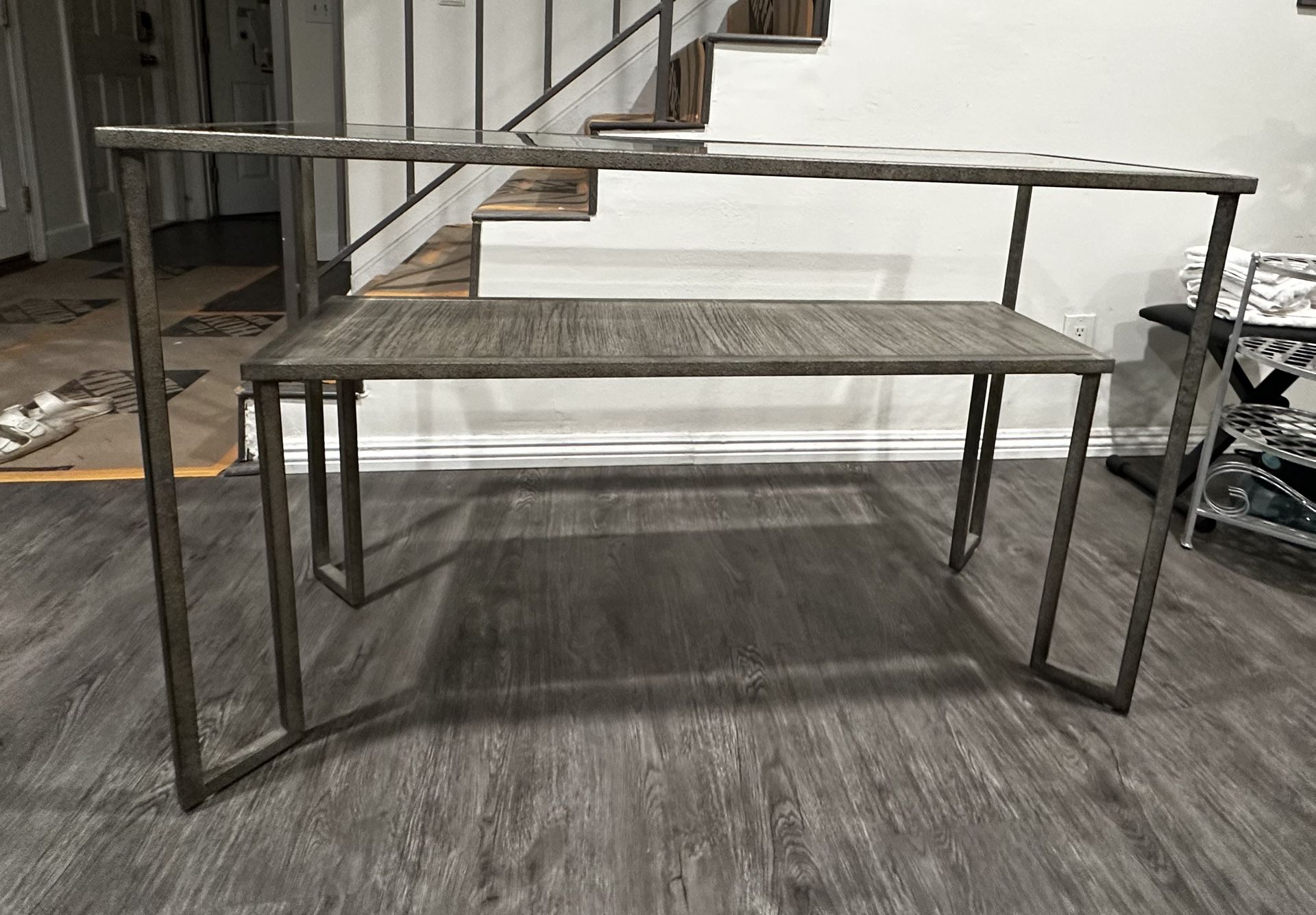 Coffee Table And Console Table Set