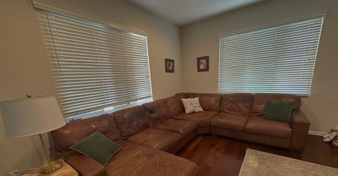 Free real leather couch