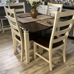 Dining Table and 4 Chairs