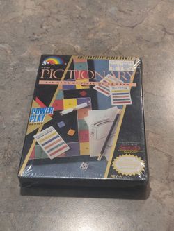 Pictionary NES New In Box