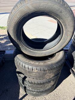 Used Set Of Tires Size 205/65/15 Free Install And Balance 