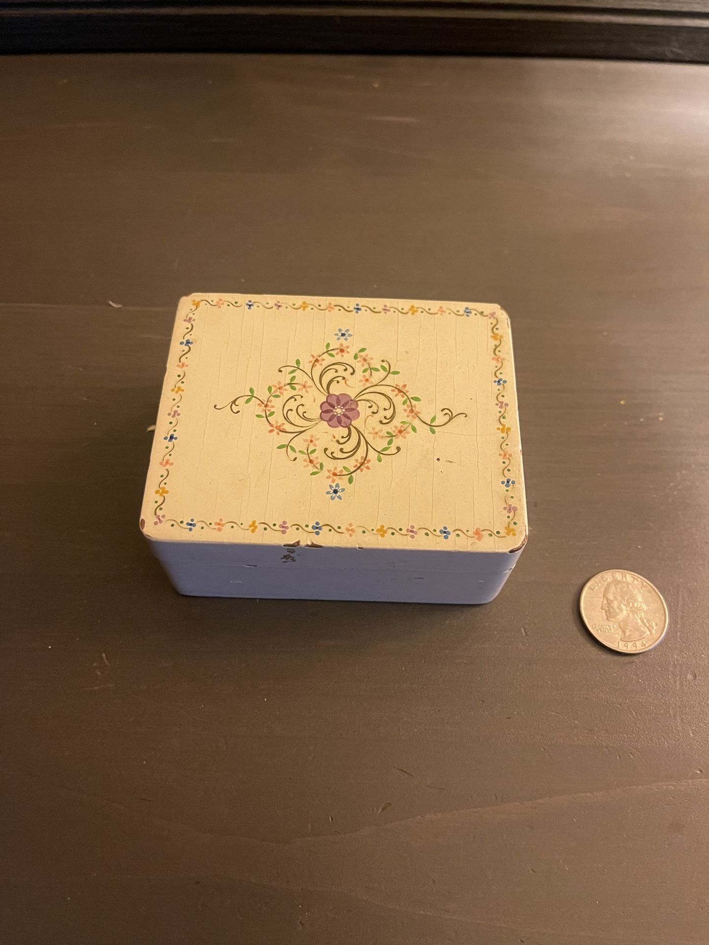 Wooden Trinket Box