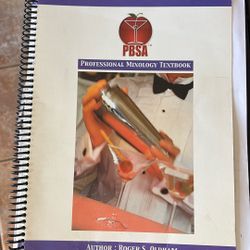 Professional Mixology Textbook 