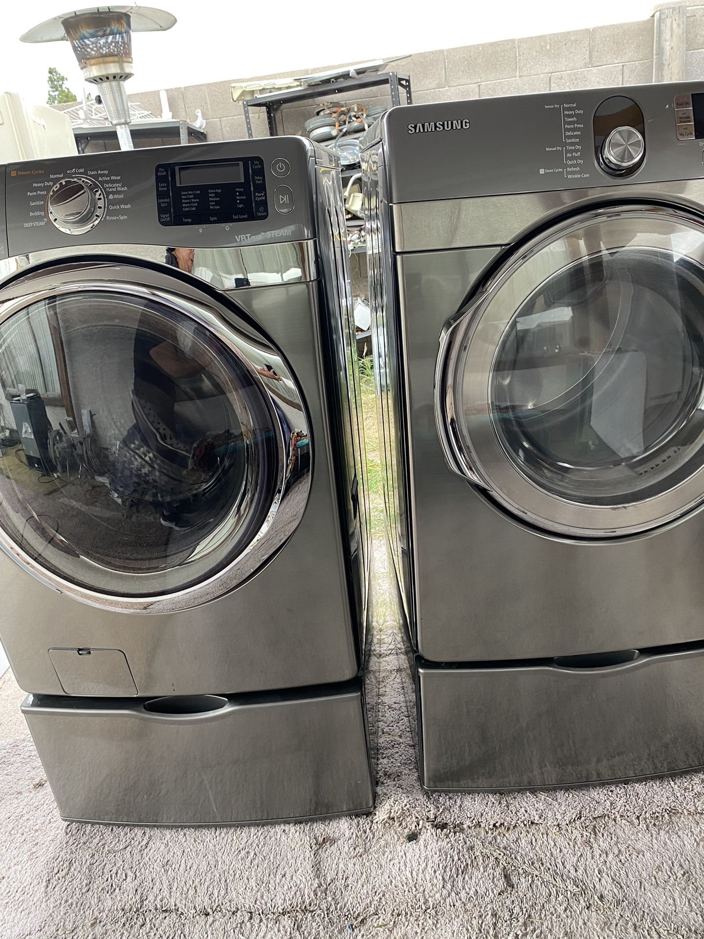Samsung Washer And Dryer Gas Good Condiction