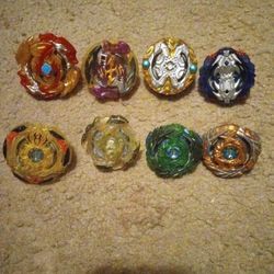 8 Beyblades