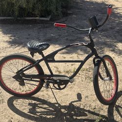 Free 24” boys beach cruiser