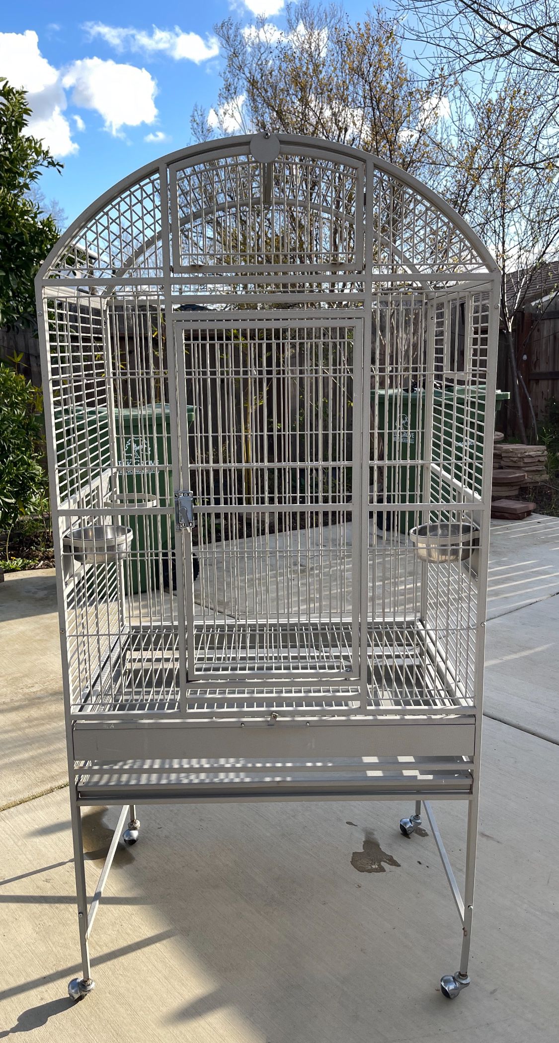 Large Parrot Or Bird Cage 