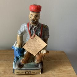 Jim Beam Paul Bunyun Vintage Whiskey Decanter