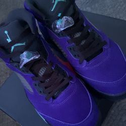 Air Jordan 5 Retro “Alternate Grape” – Size 12 – Worn Once