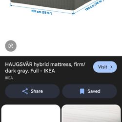 Full Ikea Mattress Free