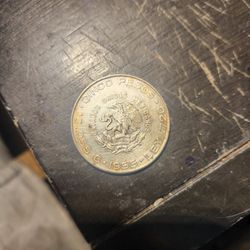 Peso mexicano plata