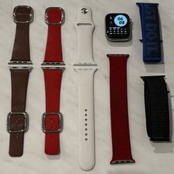 Apple Watch Series 6 44mm Stainless Steel with Cellular